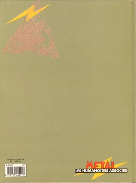 Verso de l'album Le Prisonnier des étoiles Tome 2 Le dôme des plaisirs
