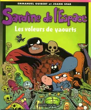 Couverture de l'album Sardine de l'espace Tome 4 Les voleurs de yaourts