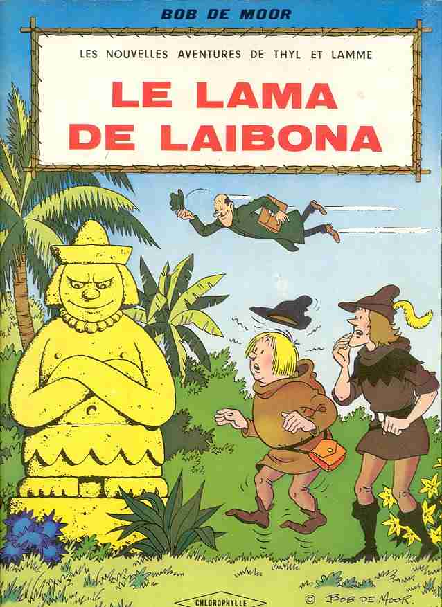 Couverture de l'album Thyl et Lamme Le Lama de Laïbona