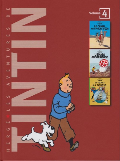 Couverture de l'album Tintin, coffret mini-intégrales Volume 4