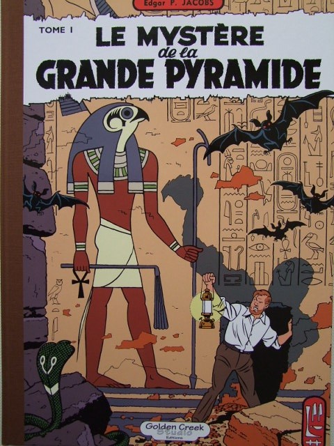 Couverture de l'album Blake et Mortimer Tome 4 Le Mystère de la Grande Pyramide - Tome I