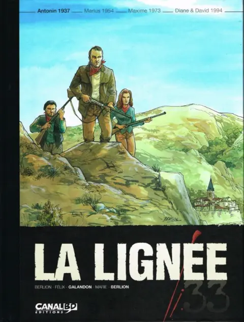 Couverture de l'album La Lignée Tome 1 Antonin 1937