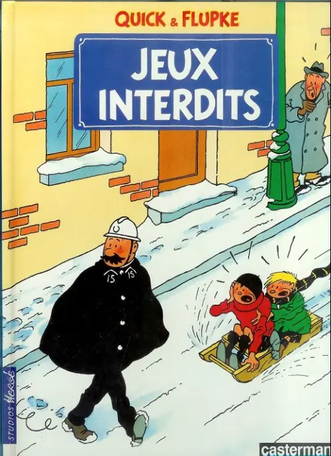 Couverture de l'album Quick et Flupke - Gamins de Bruxelles Tome 2 Jeux interdits