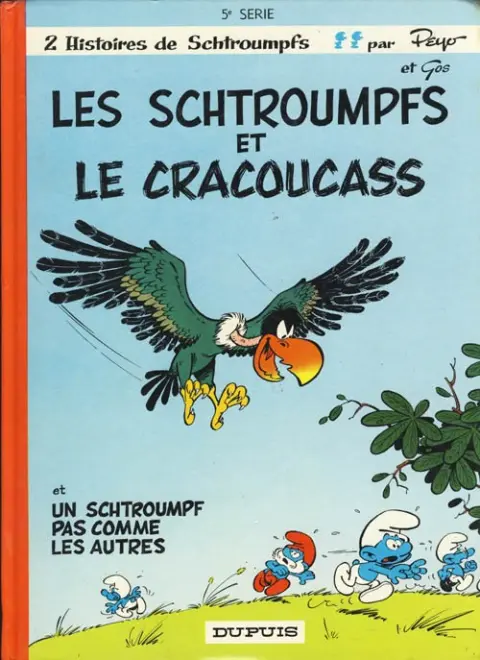 Couverture de l'album Les Schtroumpfs Tome 5 Les Schtroumpfs et le Cracoucass