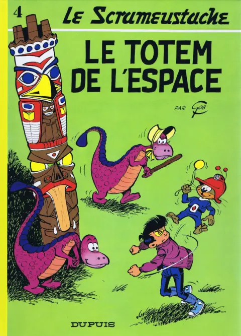 Couverture de l'album Le Scrameustache Tome 4 Le totem de l'espace
