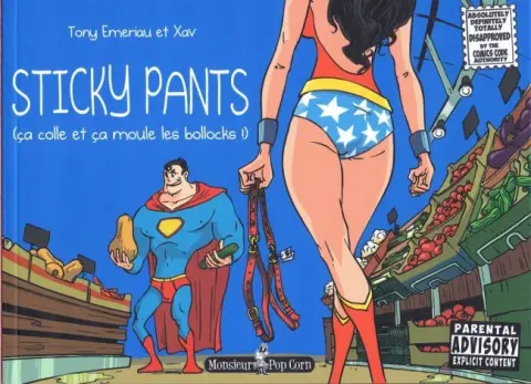 Couverture de l'album Sticky Pants Tome 1 Ca colle et ça moule les bollocks