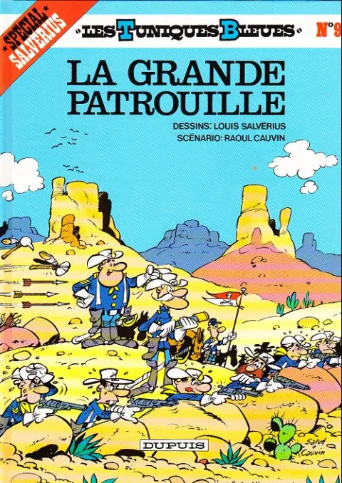 Couverture de l'album Les Tuniques Bleues Tome 9 La grande patrouille
