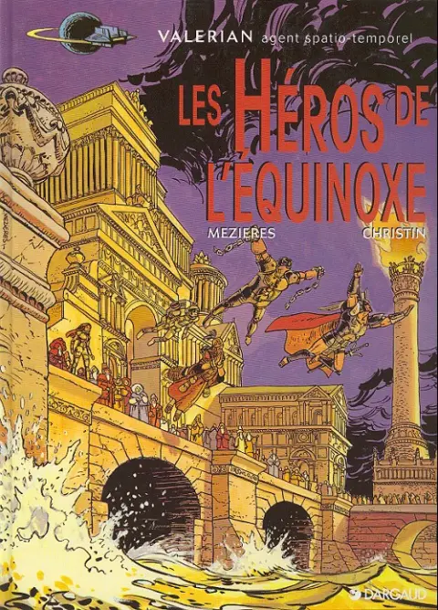 Couverture de l'album Valérian Tome 8 Les héros de l'Equinoxe
