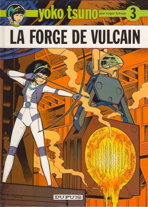 Couverture de l'album Yoko Tsuno Tome 3 La forge de Vulcain