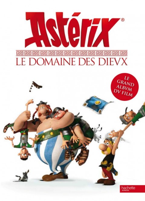 Couverture de l'album Astérix Le grand album du film Le Domaine des dieux