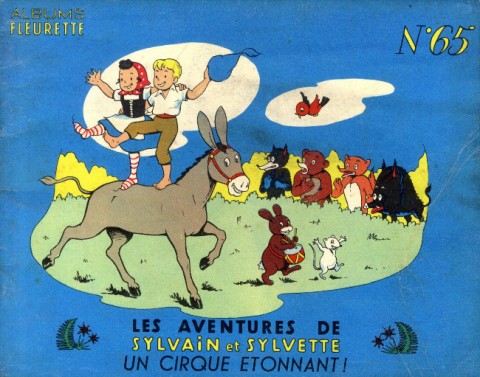 Couverture de l'album Sylvain et Sylvette Tome 65 Un cirque étonnant
