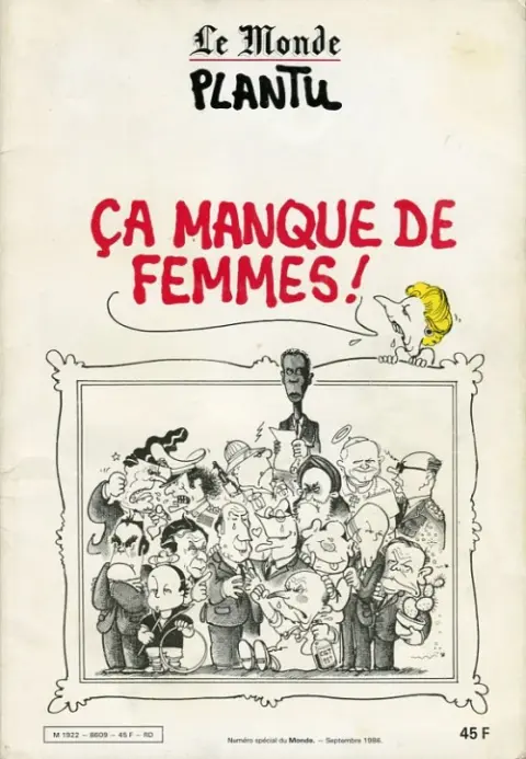 Ça manque de femmes !