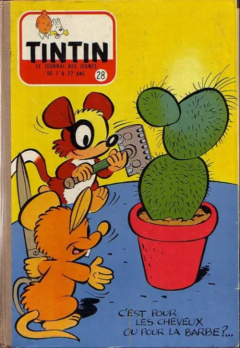 Tintin Tome 28 Tintin album du journal (n° 396 à 408)