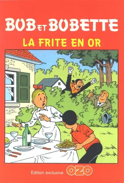 Bob et Bobette (Publicitaire) La frite en or