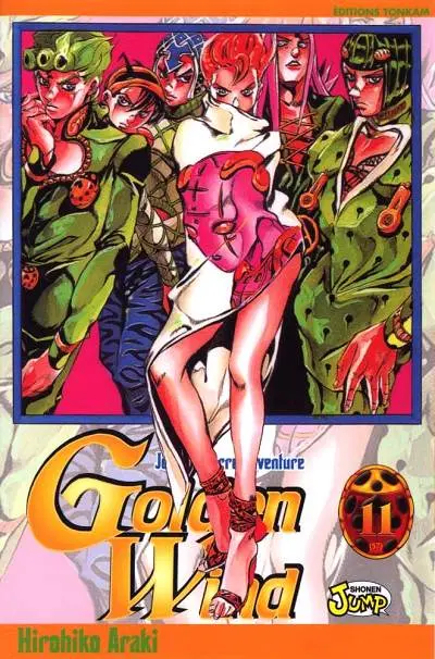 Jojo's Bizarre Adventure - Golden Wind 11 Sans code aérien ! Dévoile le passé du boss