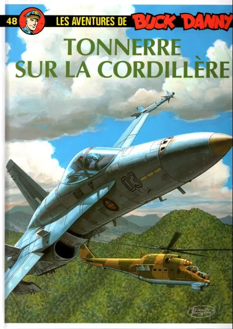 Couverture de l'album Buck Danny Tome 48 Tonnerre sur la Cordillère