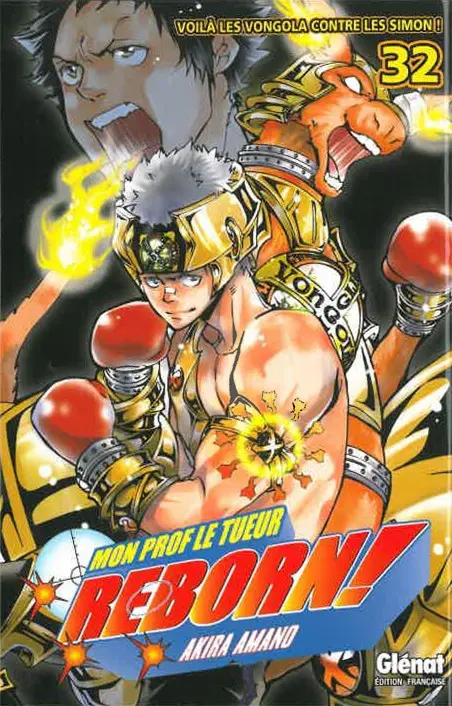 Mon prof le tueur - Reborn ! 32 Voilà les Vongola contre les Simon !
