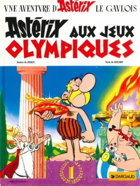 Couverture de l'album Astérix Tome 12 Astérix aux jeux olympiques