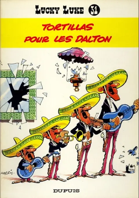 Couverture de l'album Lucky Luke Tome 31 Tortillas pour les Dalton