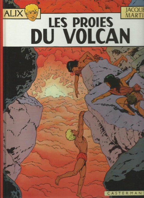 Couverture de l'album Alix Tome 14 Les proies du Volcan
