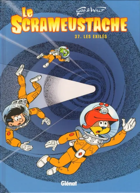 Couverture de l'album Le Scrameustache Tome 37 Les exilés
