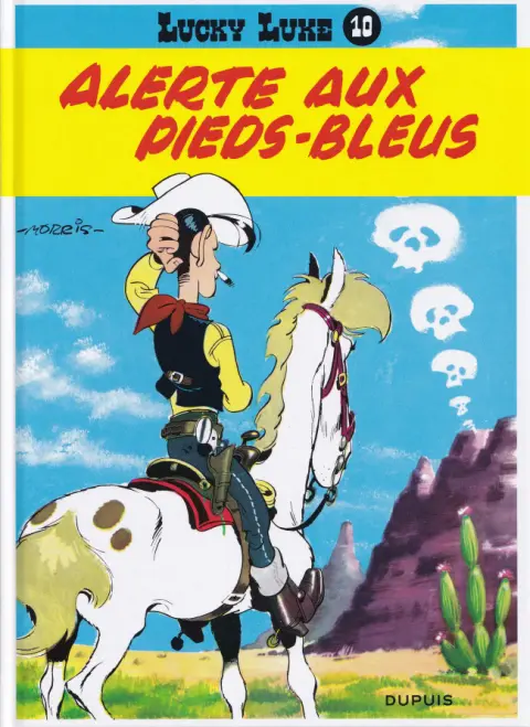 Couverture de l'album Lucky Luke Tome 10 Alerte aux Pieds-Bleus