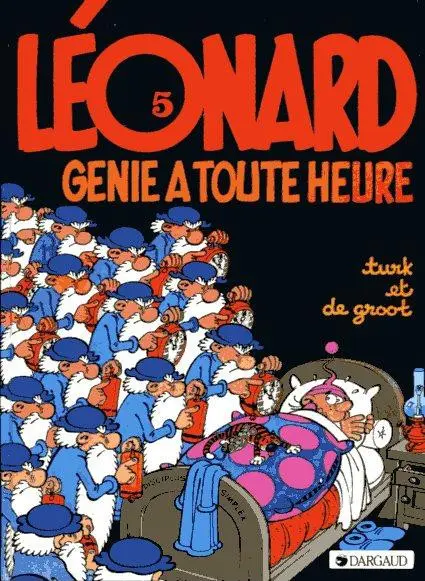 Couverture de l'album Léonard Tome 5 Génie à toute heure