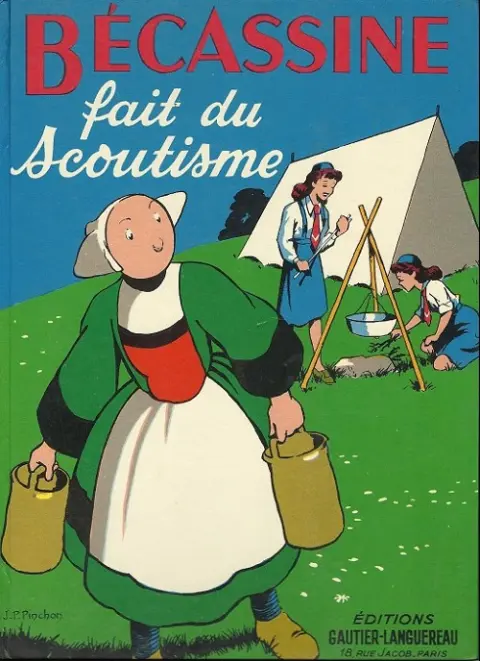 Couverture de l'album Bécassine Tome 17 Bécassine fait du scoutisme