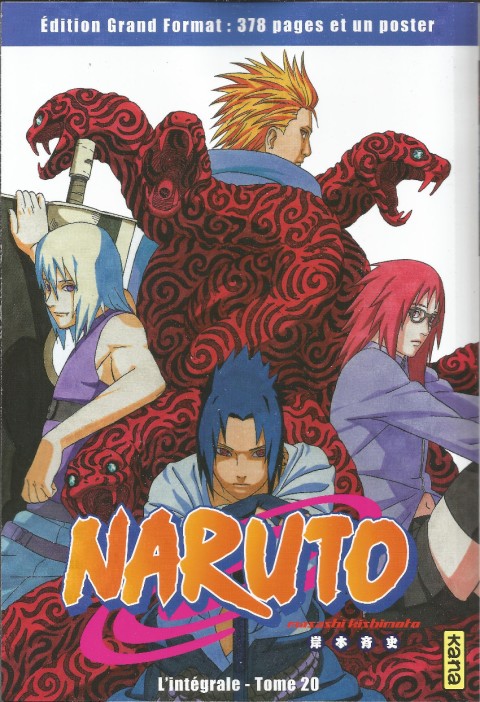 Couverture de l'album Naruto L'intégrale Tome 20