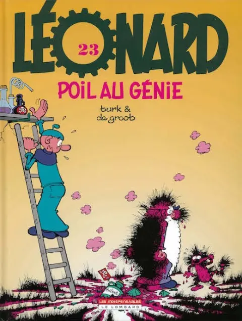 Couverture de l'album Léonard Tome 23 Poil au génie !
