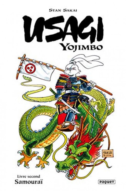Couverture de l'album Usagi Yojimbo Edition en couleur Livre Second Samouraï