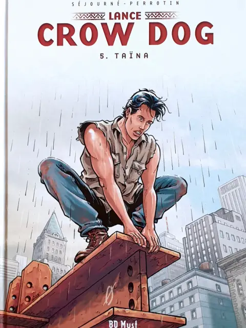 Couverture de l'album Lance Crow Dog Tome 5 Taïna