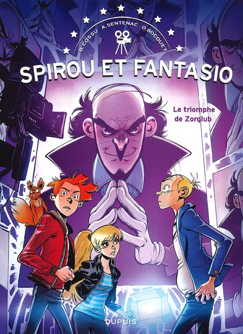Couverture de l'album Spirou et Fantasio - Une aventure de... / Le Spirou de... Le triomphe de Zorglub