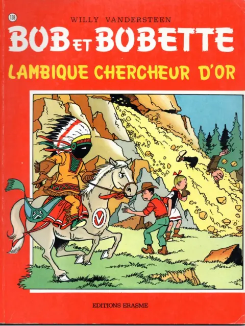 Couverture de l'album Bob et Bobette Tome 138 Lambique chercheur d'or