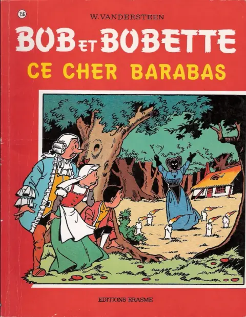 Couverture de l'album Bob et Bobette Tome 156 Ce cher Barabas