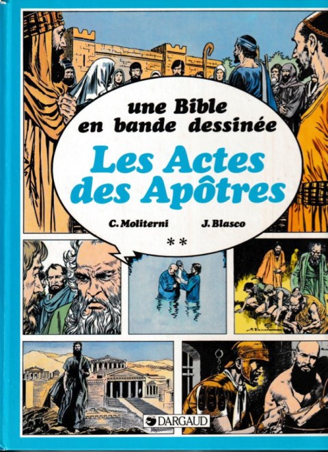 Couverture de l'album Une bible en bande dessinée 2 Les Actes des Apôtres