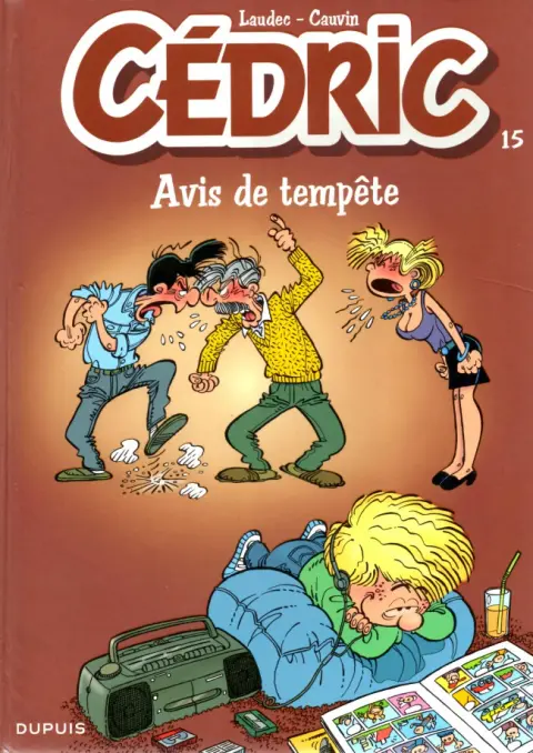 Couverture de l'album Cédric Tome 15 Avis de tempête