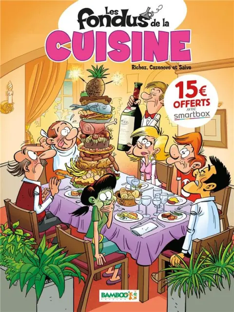 Couverture de l'album Les Fondus Tome 4 Les fondus de la cuisine