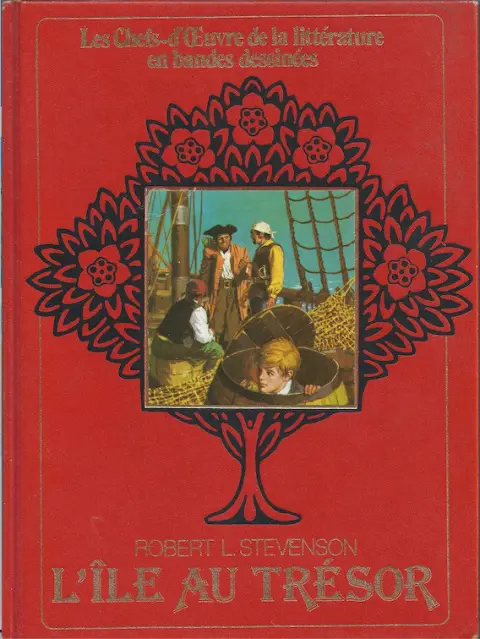 Les chefs-d'Œuvre de la littérature en bandes dessinées Tome 2 L'île au trésor