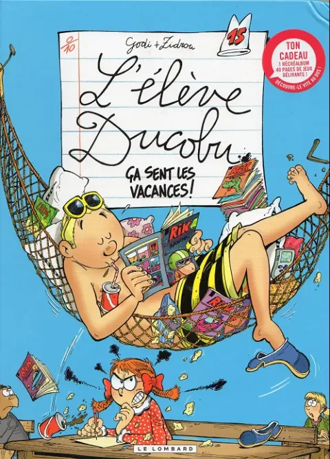 Couverture de l'album L'Élève Ducobu Tome 15 Ça sent les vacances !