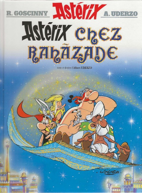 Couverture de l'album Astérix Tome 28 Astérix chez Rahàzade