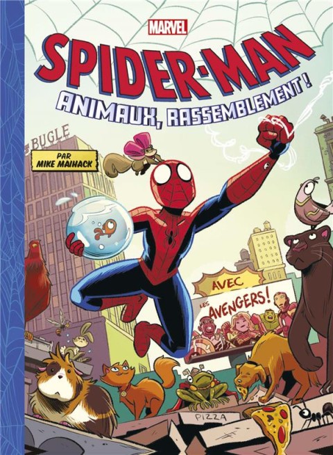 Couverture de l'album Spider-Man - Animaux, rassemblement !