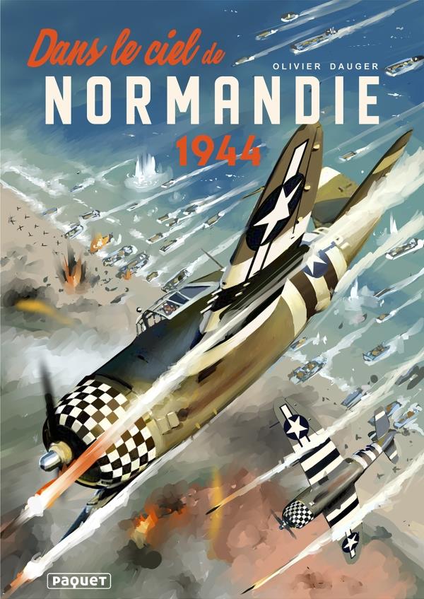 Couverture de l'album Dans le ciel de Normandie 1944