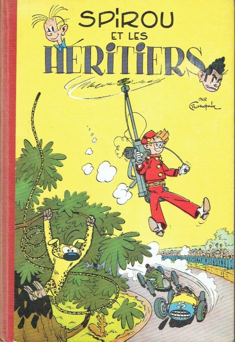 Couverture de l'album Spirou et Fantasio Tome 4 Spirou et les héritiers