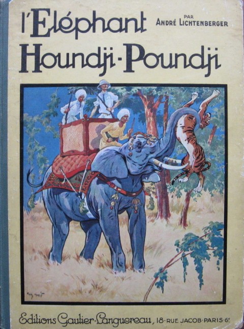 Couverture de l'album L'éléphant Houndji-Poundji