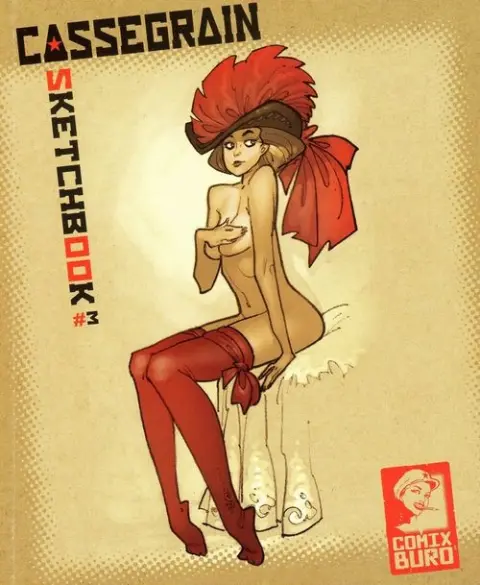 Sketchbook - Comix Buro Sketchbook Cassegrain #3