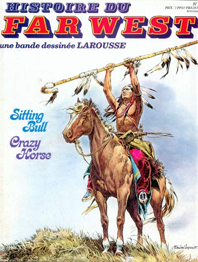 Couverture de l'album Histoire du Far West N° 2 Sitting Bull - Crazy Horse