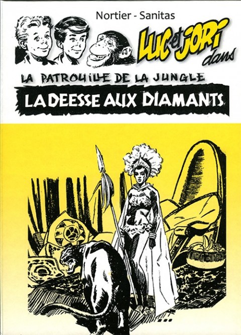 Couverture de l'album Luc et Jori dans la patrouille de la jungle Tome 2 La déesse aux diamants