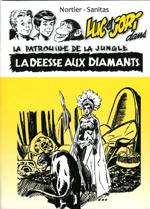 Luc et Jori dans la patrouille de la jungle Tome 2 La déesse aux diamants