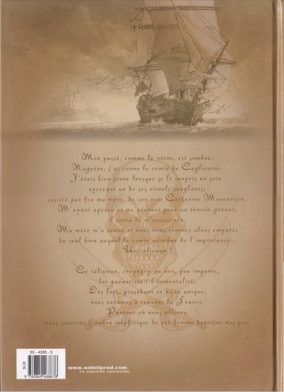 Verso de l'album Le Sang du dragon Tome 3 Au nom du Père